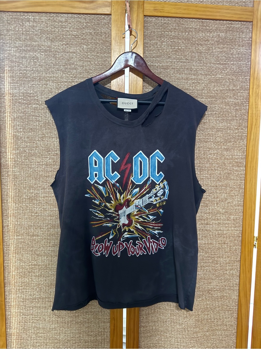 Gucci Black Crewneck Logo Tee